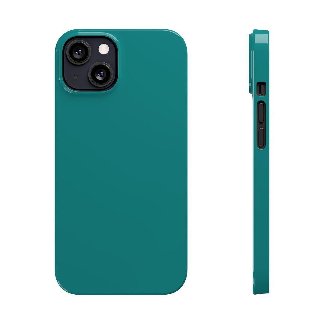 Slim Turquoise Blue Gift for Her Aesthetic Cute Phone Case for Iphone 16 - | iPhone 15 Pro Max Case | iPhone 14 Case 13 12 11 10 9 8 7 - Studio40ParkLane