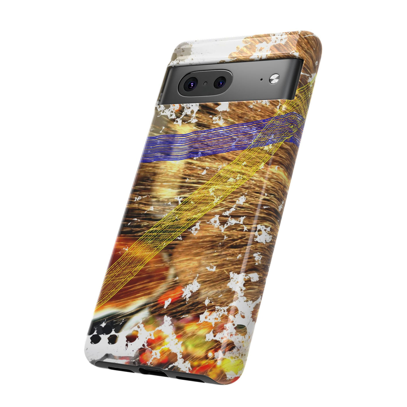 Impact Resistant, Pecan Pie Abstract, Cute Phone Cases for Samsung S24, S23, S22, S21, IPhone 15 pro Iphone 14 pro Iphone 13 IPhone 12 Iphone 11