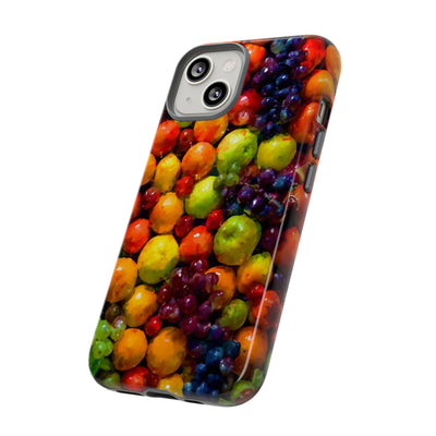 Impact Resistant, Fall Fruit, Cute Phone Cases for Samsung S24, S23, S22, S21, IPhone 15 pro Iphone 14 pro Iphone 13 IPhone 12 Iphone 11