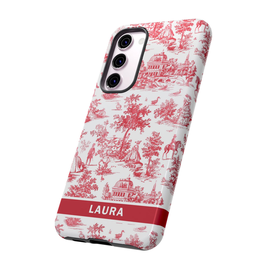 Premium Tough Personalized Initial Custom Gift Cute Phone Cases for Samsung Galaxy S24, S23, S22, S21 Plus, Ultra, Iphone 16, 15, 14 Pro Max - Studio40ParkLane