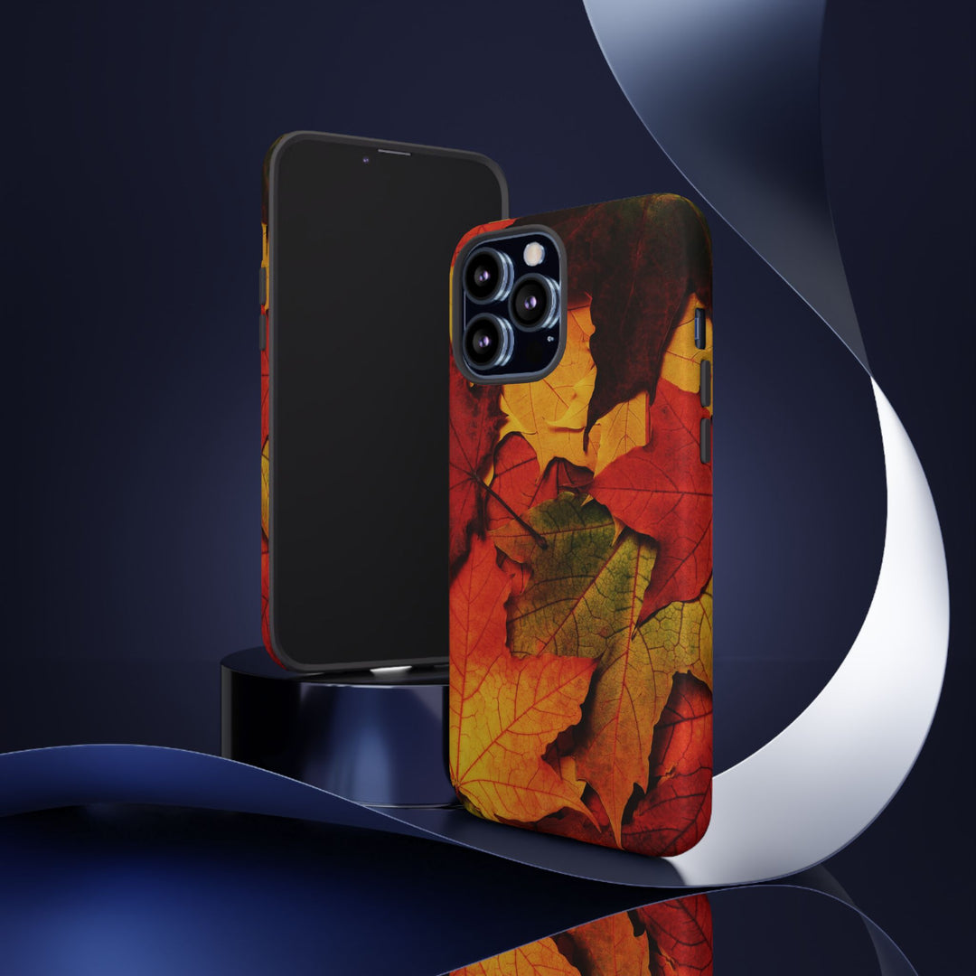 Autumn Fall Leaves Gift Cute Phone Case for, Samsung Galaxy S24, S23, S22, S21, IPhone 16 Case | Iphone 15, Iphone 14, IPhone 13 Case Mom Dad Gift - Studio40ParkLane