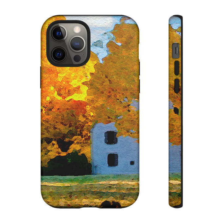Impact Resistant, Fall Leaves Watercolor, Cute Phone Cases for Samsung S24, S23, S22, S21, IPhone 15 pro Iphone 14 pro Iphone 13 IPhone 12 Iphone 11 - Studio40ParkLane