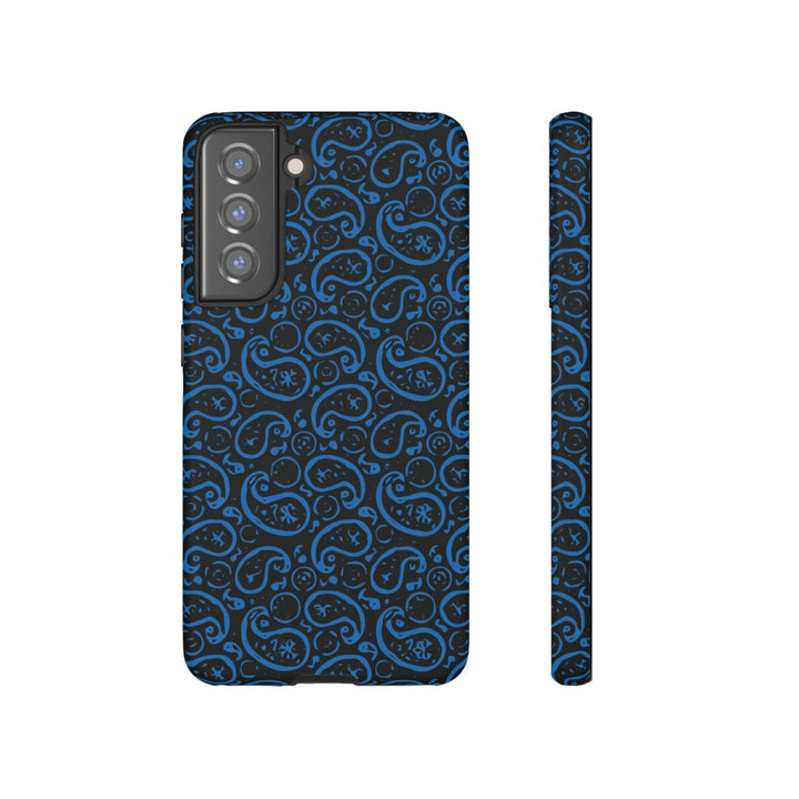 Samsung Galaxy Phone Case | Galaxy S23, S22, S21, S20 | Luxury Case Double Layered | Impact Resistant | Fashionable - Paisley 4 - Studio40ParkLane