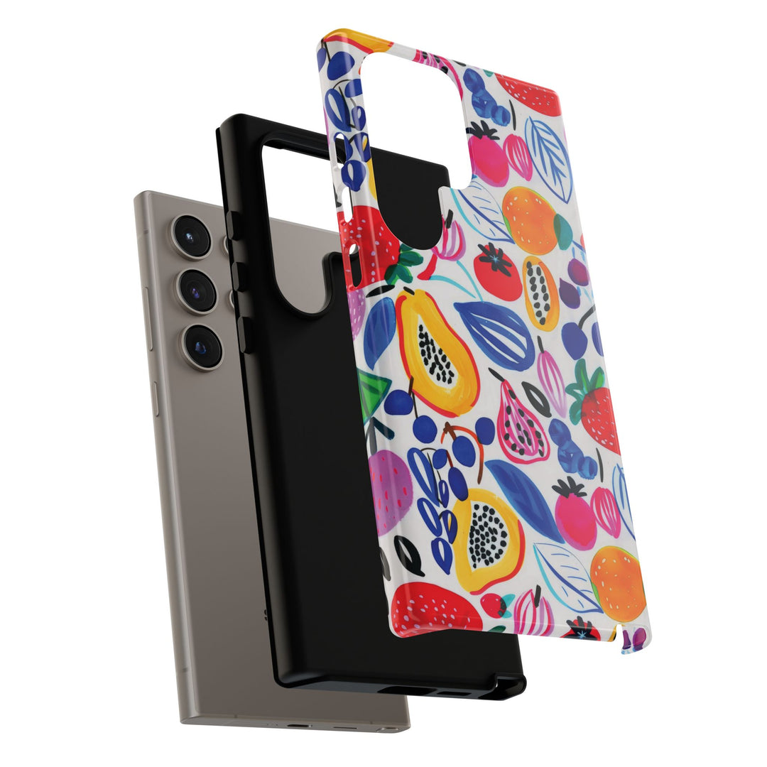 Summer Fruit Cute Tough Phone Case - For Apple iPhone Case 17, 16, 15 Pro Max, 14 Plus, 13 Pro, 12, Samsung Galaxy S26, S25, S24 Plus Ultra - Studio40ParkLane