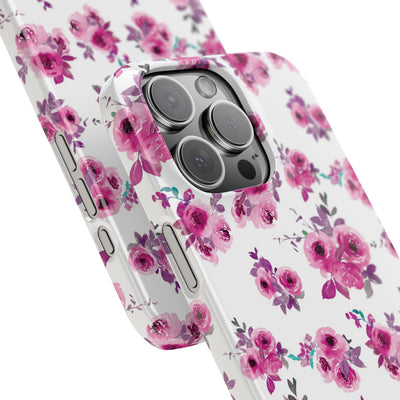 Slim Spring Flowers Gift for Her Cute Phone Cases for Iphone 16 Pro Max | iPhone 15 Case | iPhone 15 Pro Max Case, Iphone 14, 13, 12, 11, 10, 8, 7 - Studio40ParkLane