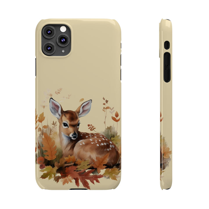 Slim Autumn Fall Deer Gift for Her Cute Phone Cases for Iphone 16 | iPhone 15 Case | iPhone 15 Pro Max Case, Iphone 14, Iphone 14 Pro Max, Iphone 13, Slim - Studio40ParkLane