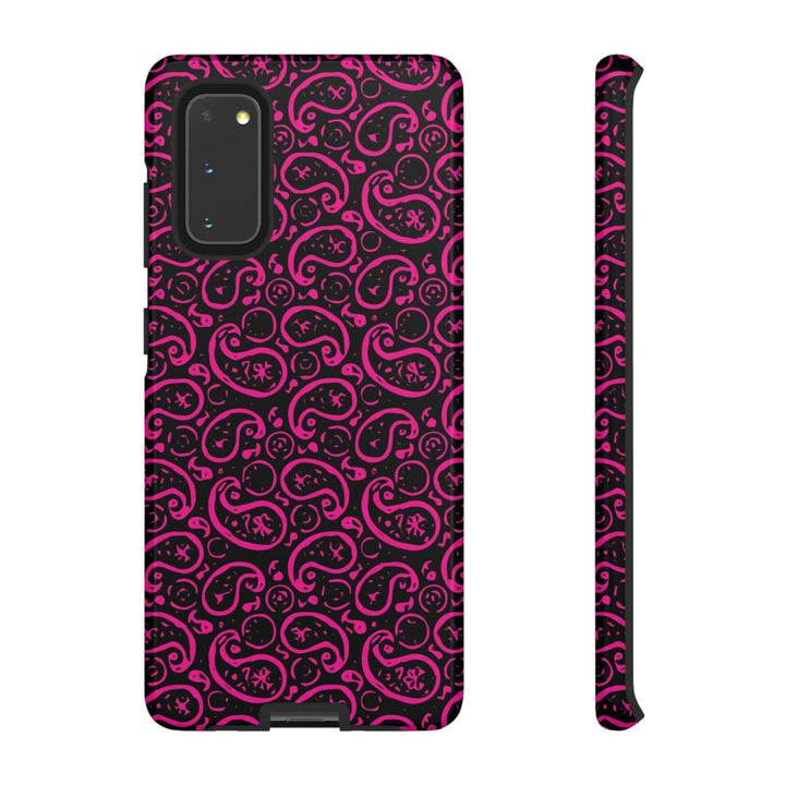 Samsung Galaxy Phone Case | Galaxy S23, S22, S21, S20 | Luxury Case Double Layered | Impact Resistant | Fashionable - Paisley 3 - Studio40ParkLane