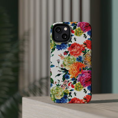 Spring Flowers Magsafe Cute Phone Case for Iphone Gift for Her, iPhone 16 Case iPhone 15 Pro Max Case, Iphone 14, Iphone 14 Pro Max, 13, 12 - Studio40ParkLane