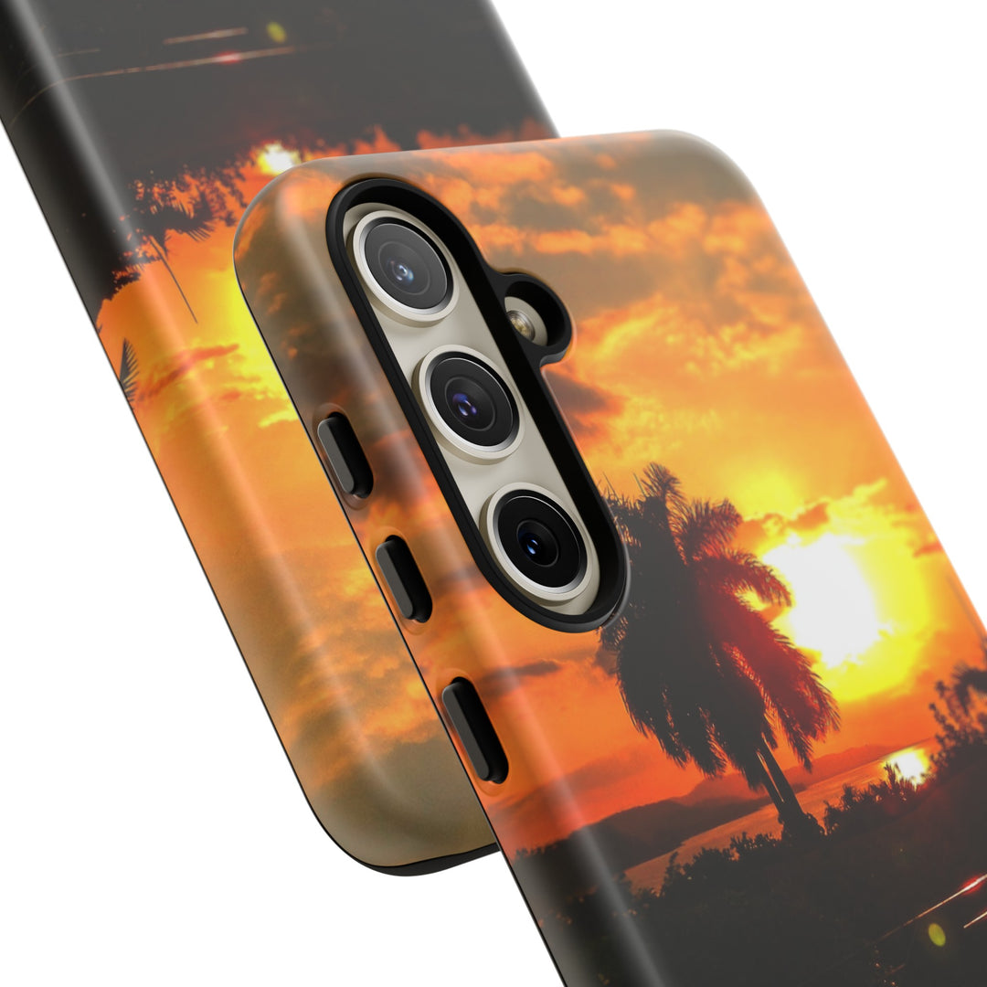 Cute Samsung Case | Cool Iphone Case | Summer Jamaica Pool Sunset, Samsung S24, S23, S22, S21, IPhone 15 Case | Iphone 14 Case, Iphone 13 Case - Studio40ParkLane