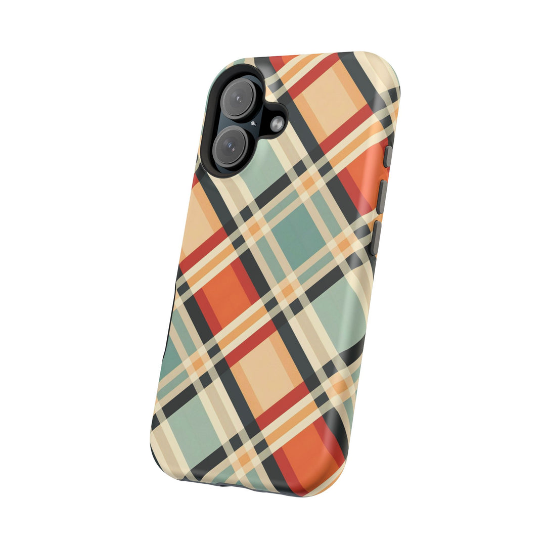 Checkered Plaid Magsafe Gift for Her Cute Phone Case for Iphone, | iPhone 16 | iPhone 15 Pro Max, Iphone 14 Pro Max, 13 12 11 10 9 8 7 - Studio40ParkLane