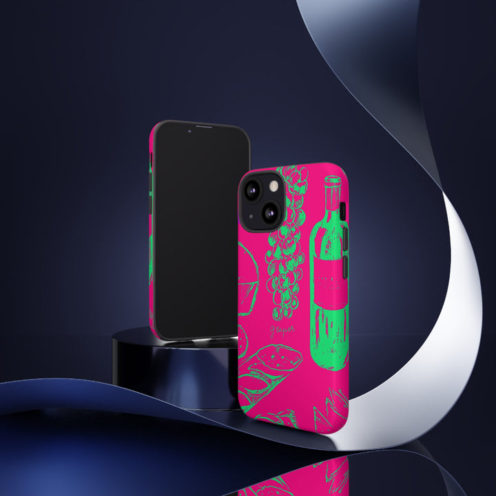 Impact Resistant, Italian French, Cute Phone Cases for Samsung S24, S23, S22, S21, IPhone 15 pro Iphone 14 pro Iphone 13 IPhone 12 Iphone 11 - Studio40ParkLane