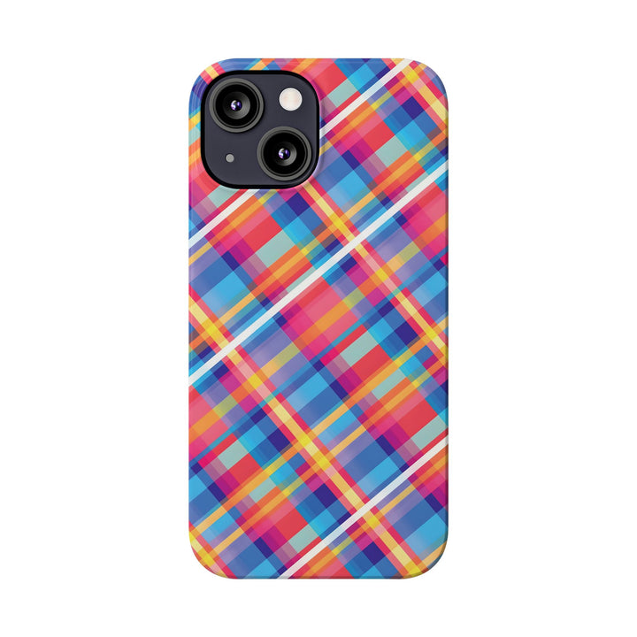 Slim Checkered Plaid Gift for Her Cute Phone Cases for Iphone 16 Pro Max | iPhone 15 Case | iPhone 15 Pro Max Case, Iphone 14, 13, 12, 11, 10, 8, 7 - Studio40ParkLane