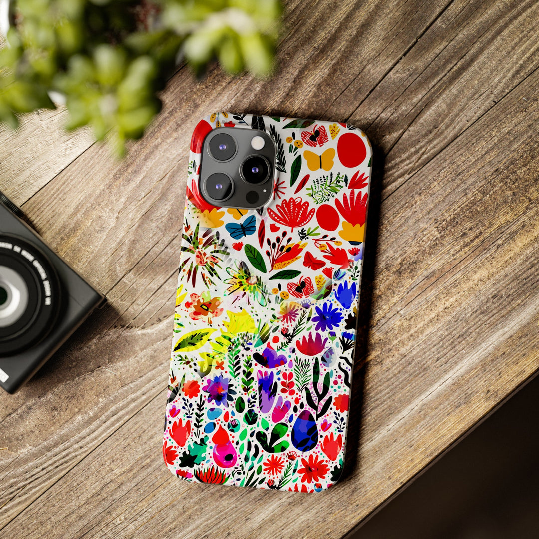 Slim Cute Phone Cases for Iphone | iPhone 15 Case | iPhone 15 Pro Max Case, Iphone 14, Iphone 14 Pro Max, Iphone 13, Flowers 4 Seasons - Studio40ParkLane