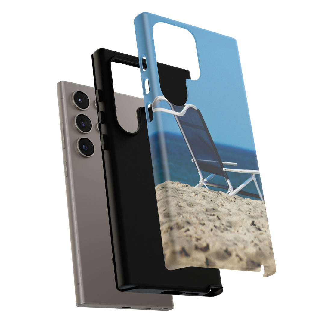 Cute Samsung Case | Cool Iphone Case | Summer Blue Beach Chair, Samsung S24, S23, S22, S21, IPhone 15 Case | Iphone 14 Case, Iphone 13 Case - Studio40ParkLane