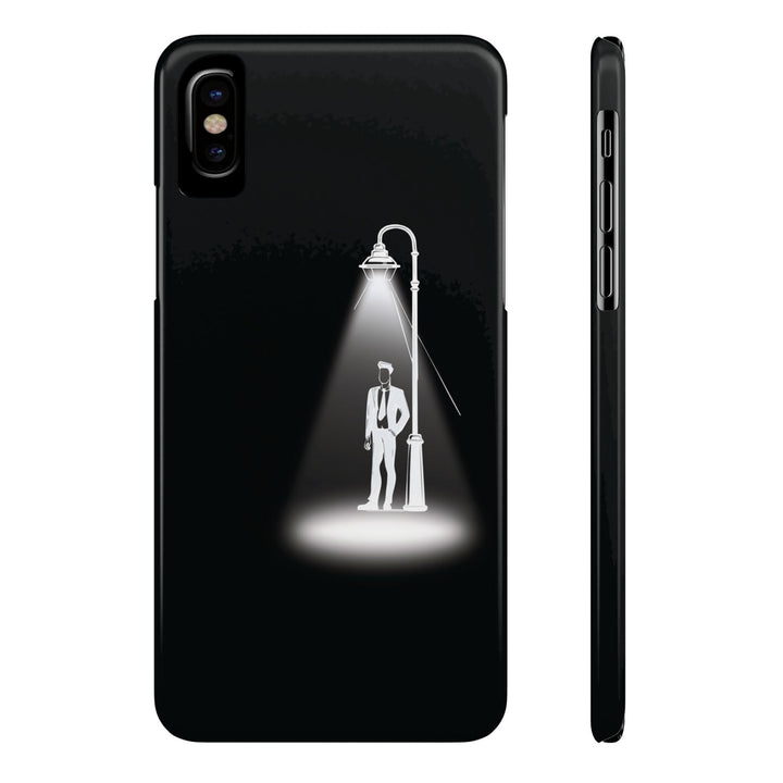 Slim Mystery Man Spotlight Gift for Her Cute Phone Cases for Iphone 16 Pro Max | iPhone 15 Case | iPhone 15 Pro Max Case, Iphone 14, 13, 12, 11, 10, 8, 7 - Studio40ParkLane