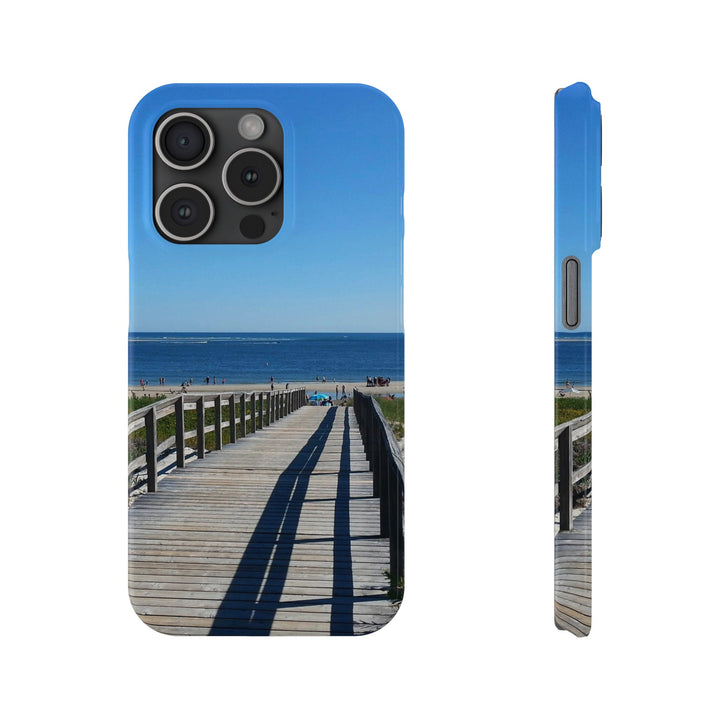 Slim Cute Phone Cases for Iphone - | iPhone 15 Case | iPhone 15 Pro Max Case, Iphone 14 Case, Iphone 14 Pro Max, Iphone 13, Summer Beach Walk - Studio40ParkLane