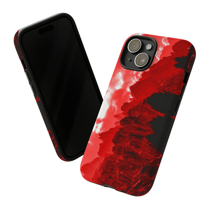 Cute IPhone Case | iPhone 15 Case | iPhone 15 Pro Max Case, Iphone 14 Case, Iphone 14 Pro Max Case IPhone Case for Art Lovers - Red Mountains - Studio40ParkLane