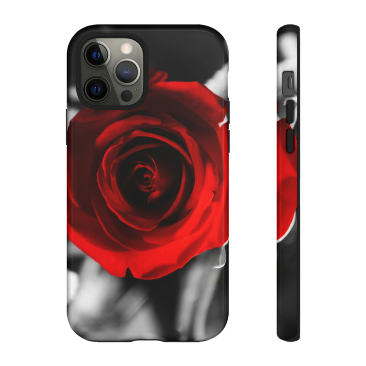 Cute IPhone Case | iPhone 15 Case | iPhone 15 Pro Max Case, Iphone 14 Case, Iphone 14 Pro Max Case IPhone Case for Art Lovers - Red Rose - Studio40ParkLane