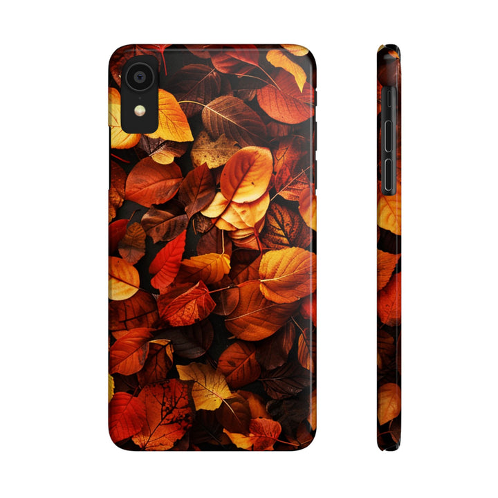 Slim Fall Autumn Leaves Gift for Her Cute Phone Cases for Iphone 16 | iPhone 15 Case | iPhone 15 Pro Max Case, Iphone 14, Iphone 14 Pro Max, Iphone 13, Slim - Studio40ParkLane
