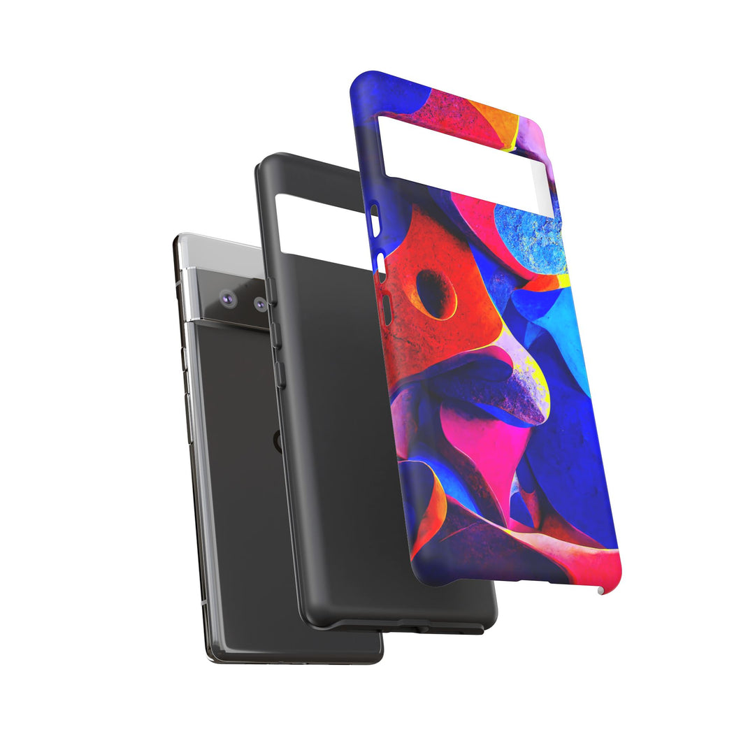 Impact Resistant, Abstract Shapes, Cute Phone Cases for Samsung S24, S23, S22, S21, IPhone 15 pro Iphone 14 pro Iphone 13 IPhone 12 Iphone 11 - Studio40ParkLane