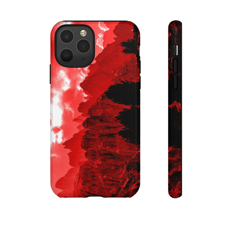 Cute IPhone Case | iPhone 15 Case | iPhone 15 Pro Max Case, Iphone 14 Case, Iphone 14 Pro Max Case IPhone Case for Art Lovers - Red Mountains - Studio40ParkLane