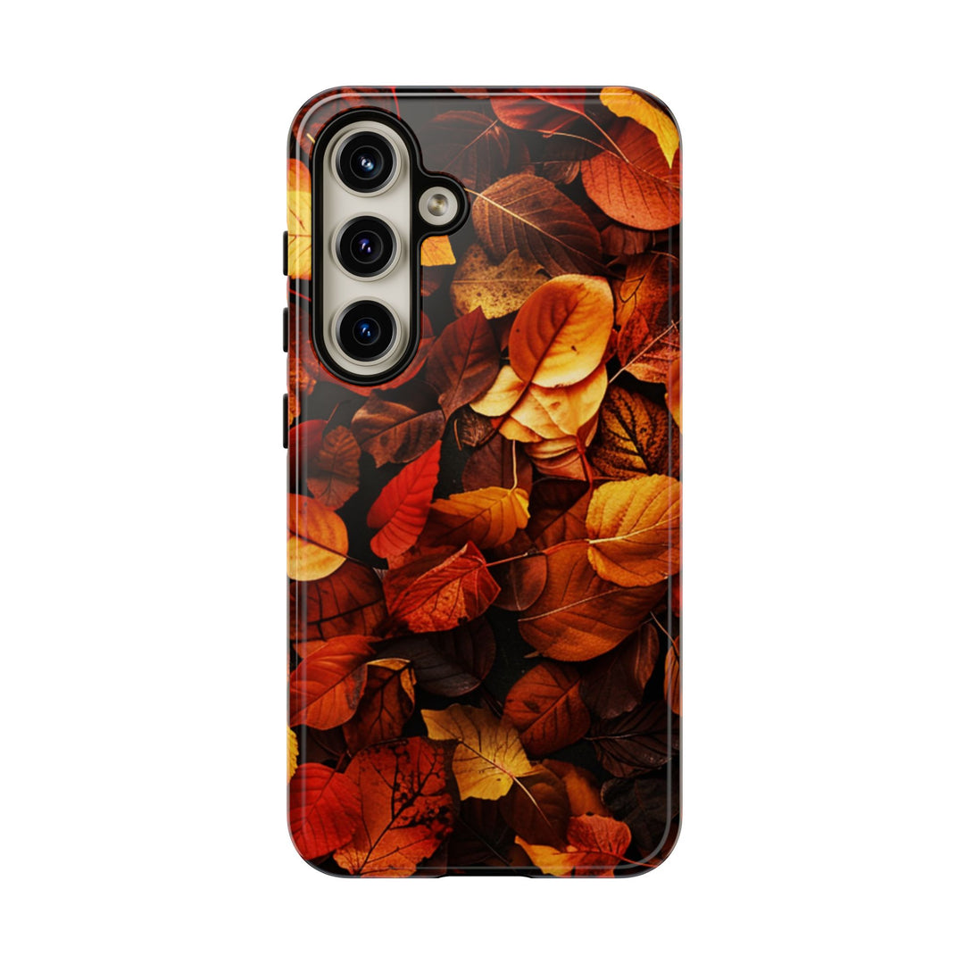 Autumn Fall Leaves Gift for Her Cute Phone Case for, Samsung Galaxy S24, S23, S22, S21, IPhone 16 Case | Iphone 15, Iphone 14, IPhone 13 Case - Studio40ParkLane