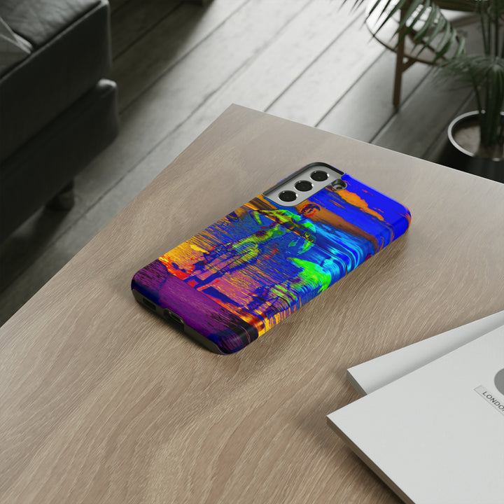 Cute Samsung Phone Case | Aesthetic Samsung Phone Case | Dance Sunset Colorful | Galaxy S23, S22, S21, S20 | Luxury Double Layer | Cool - Studio40ParkLane