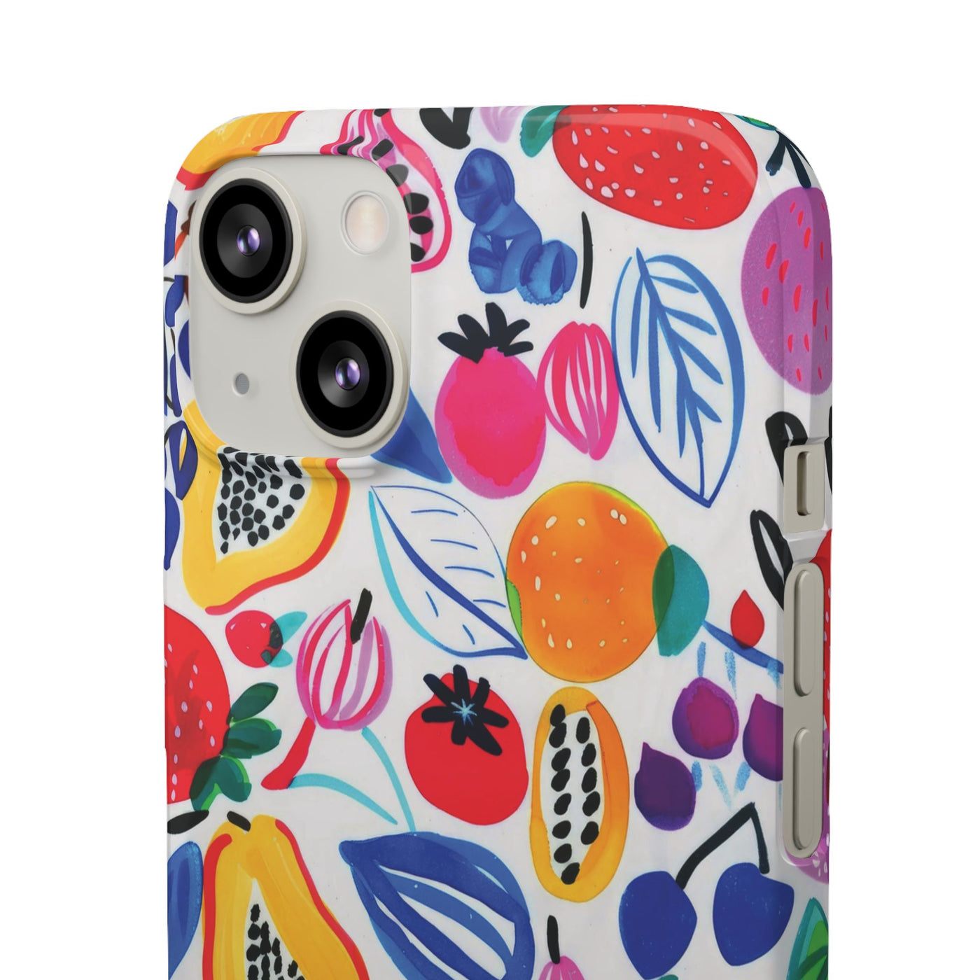 Snap Summer Fruit Gift for Her Cute Phone Cases for Samsung Galaxy S24, S23, S22, S21, S20, Plus, Ultra, Iphone 16, 15, 14, Pro and Max