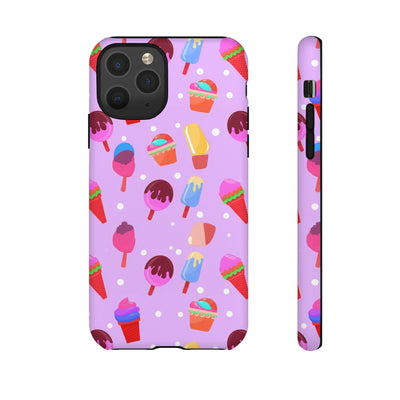 Cute Samsung Case | Cool Iphone Case | Summer Pink Ice-Cream, Samsung S24, S23, S22, S21, IPhone 15 Case | Iphone 14 Case, Iphone 13 Case