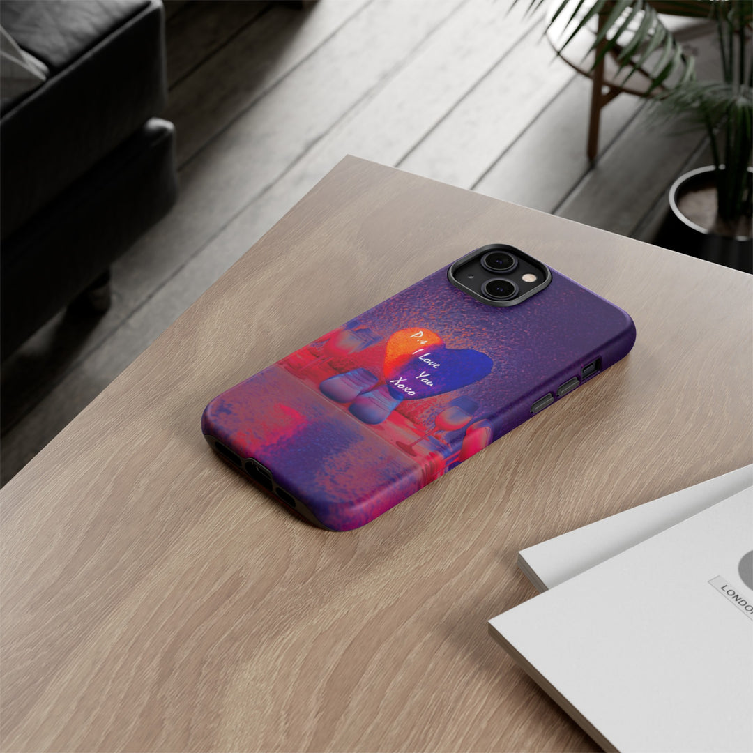 Cute Samsung Case | Cool Iphone Case | PS I love You - Heart, Samsung S24, S23, S22, S21, IPhone 15 Case | Iphone 14 Case, Iphone 13 Case - Studio40ParkLane