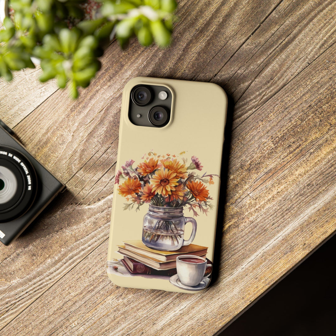 Slim Fall Autumn Leaves Cute Phone Cases for Iphone 16 | iPhone 15 Case | iPhone 15 Pro Max Case, Iphone 14, Iphone 14 Pro Max, Iphone 13, Slim Mom Dad Gift - Studio40ParkLane