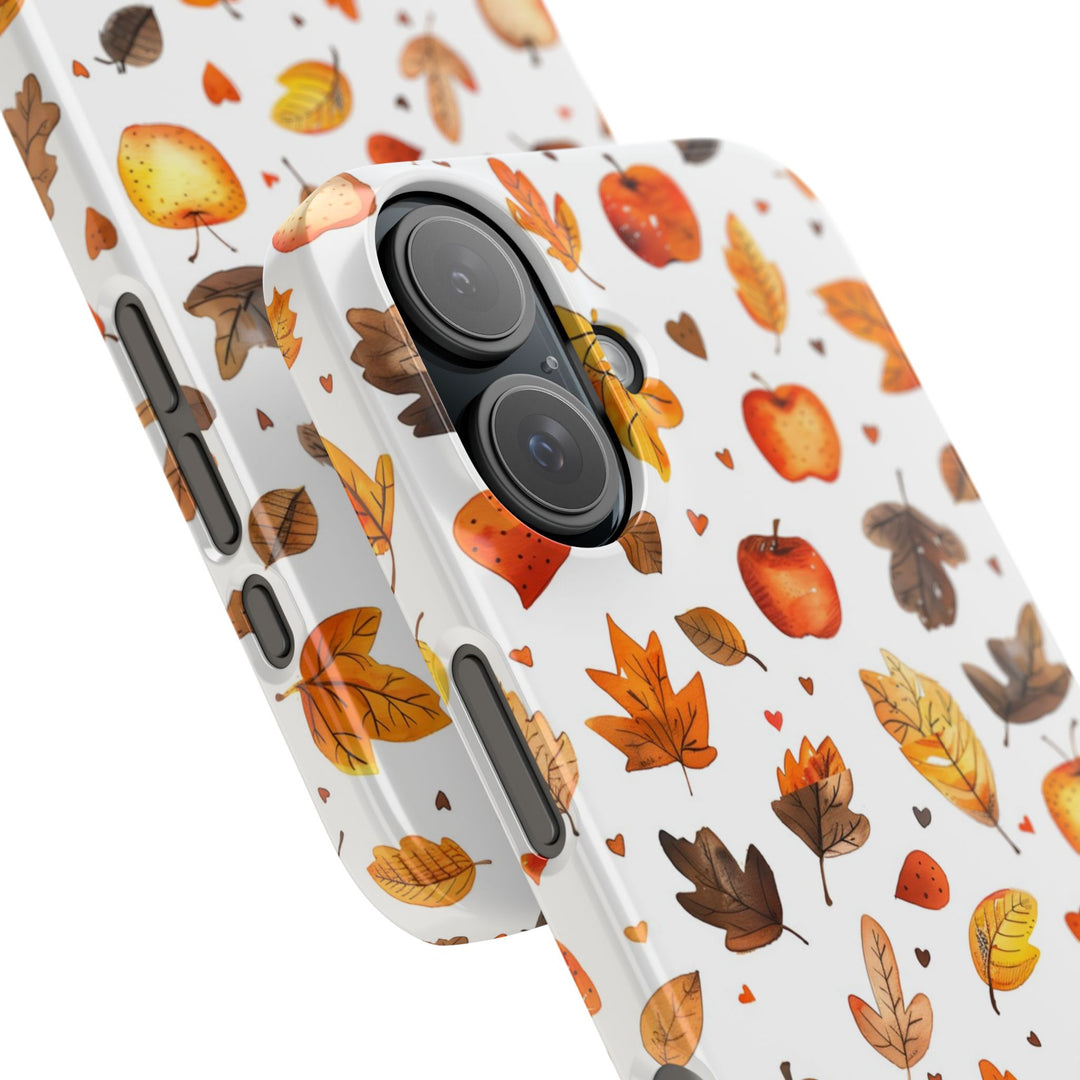 Slim Fall Autumn Leaves Gift for Her Cute Phone Cases for Iphone 16 | iPhone 15 Case | iPhone 15 Pro Max Case, Iphone 14, Iphone 14 Pro Max, Iphone 13, Slim - Studio40ParkLane