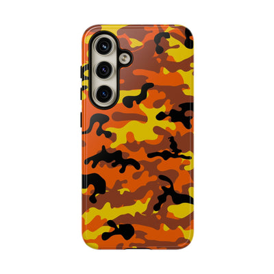 Impact Resistant, Fall camo Camouflage, Cute Phone Cases for Samsung S24, S23, S22, S21, IPhone 15 pro Iphone 14 pro Iphone 13 IPhone 12 Iphone 11