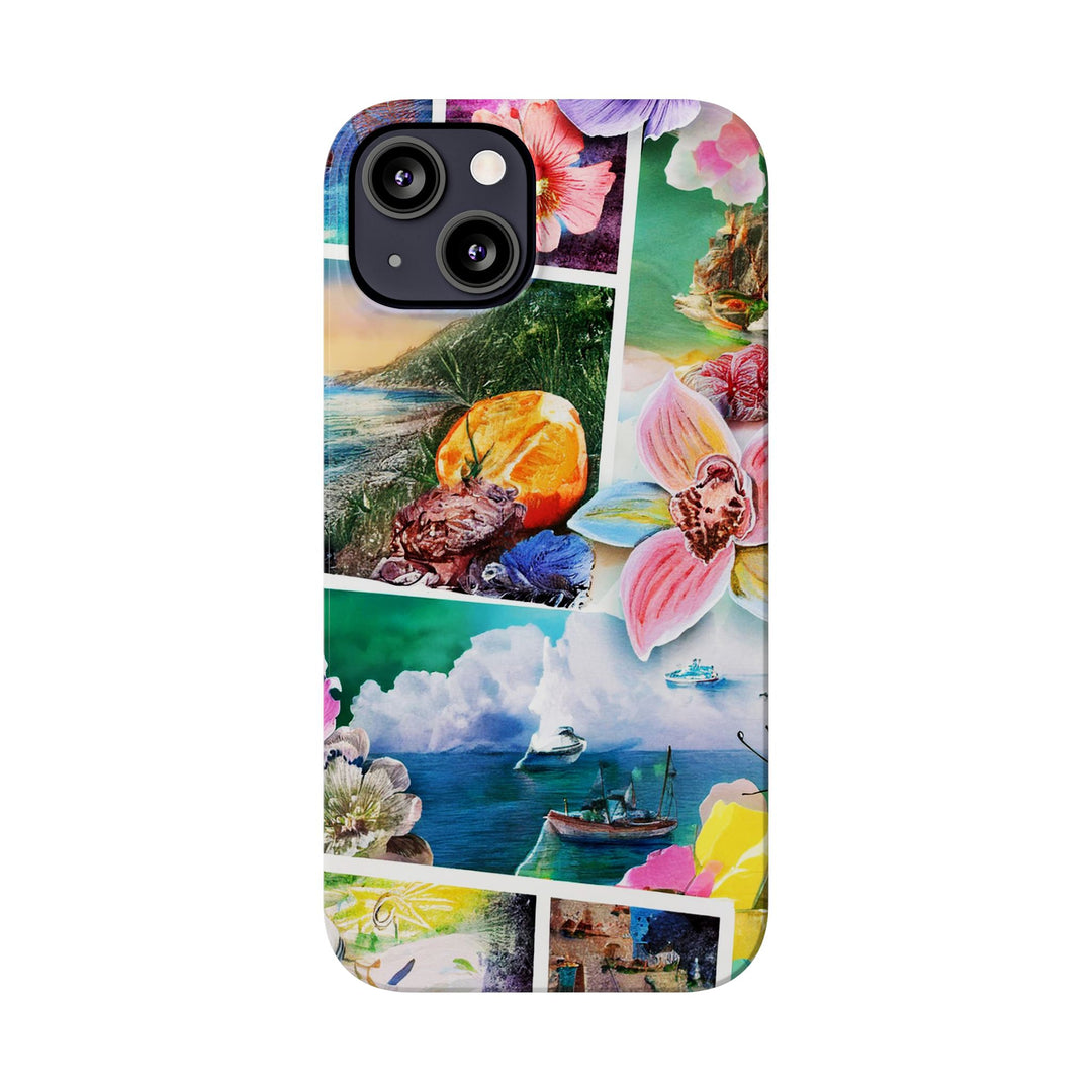 Slim Travel Coquette Collage Cute Phone Cases for Iphone | iPhone 15 Case | iPhone 15 Pro Max Case, Iphone 14, Iphone 14 Pro Max, Iphone 13 - Studio40ParkLane