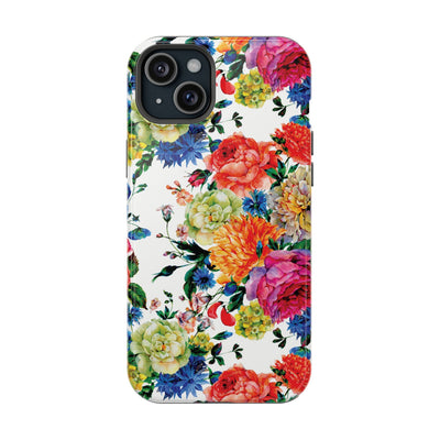 Spring Flowers Magsafe Cute Phone Case for Iphone Gift for Her, iPhone 16 Case iPhone 15 Pro Max Case, Iphone 14, Iphone 14 Pro Max, 13, 12 - Studio40ParkLane