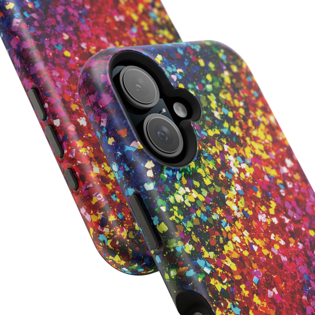 Non Glitter Color Composition Magsafe Cute Phone Case for Iphone Gift for Her, | iPhone 15 Case | iPhone 15 Pro Max Case, Iphone 14, Iphone 14 Pro Max, Iphone 13, Iphone 16 - Studio40ParkLane