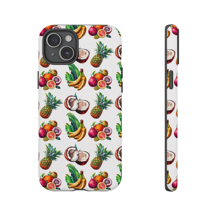 Cute Samsung Case | Cool Iphone Case | Tropical Summer Fruit, Samsung S24, S23, S22, S21, IPhone 15 Case | Iphone 14 Case, Iphone 13 Case - Studio40ParkLane
