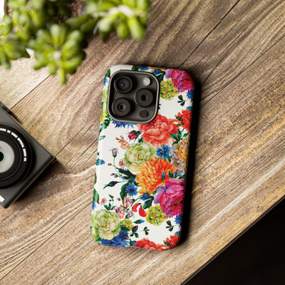 Premium Tough Spring Flowers Cute Phone Cases for Samsung S24, S23, S22, S21, S20, Plus and Ultra, Iphone 16 Pro Max,15, 14, 13, 12, 11, 10 - Studio40ParkLane