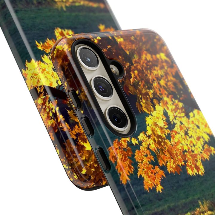 Impact Resistant, Fall Leaves Collage, Cute Phone Cases for Samsung S24, S23, S22, S21, IPhone 15 pro Iphone 14 pro Iphone 13 IPhone 12 Iphone 11 - Studio40ParkLane