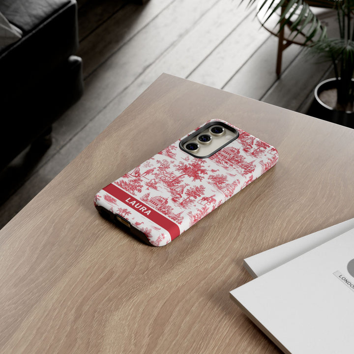 Premium Tough Personalized Initial Custom Gift Cute Phone Cases for Samsung Galaxy S24, S23, S22, S21 Plus, Ultra, Iphone 16, 15, 14 Pro Max - Studio40ParkLane