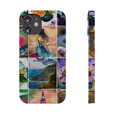 Travel Coquette Collage Slim Cute Phone Cases for Iphone  | iPhone 15 Case | iPhone 15 Pro Max Case, Iphone 14, Iphone 14 Pro Max, Iphone 13