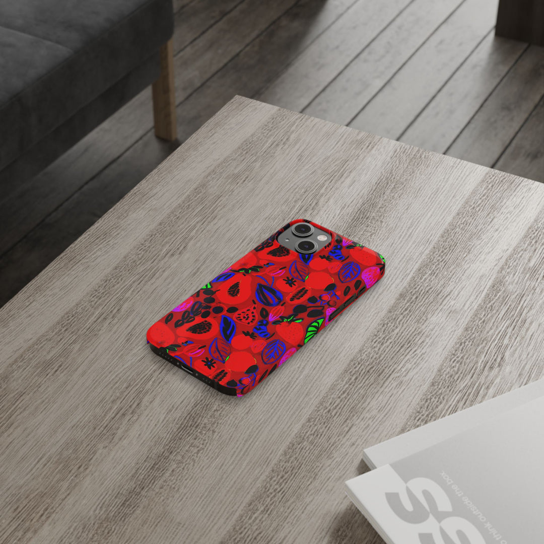 Slim Trendy Fall Fruit Gift for Her Cute Phone Cases for Iphone 16 | iPhone 15 Case | iPhone 15 Pro Max Case, Iphone 14, Iphone 14 Pro Max, Iphone 13, Slim - Studio40ParkLane
