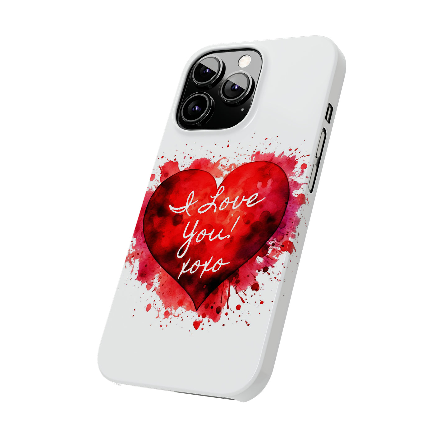 Slim Cute iPhone Cases - | iPhone 15 Case | iPhone 15 Pro Max Case, Iphone 14 Case, Iphone 14 Pro Max, Iphone 13, Valentine Hearts Love