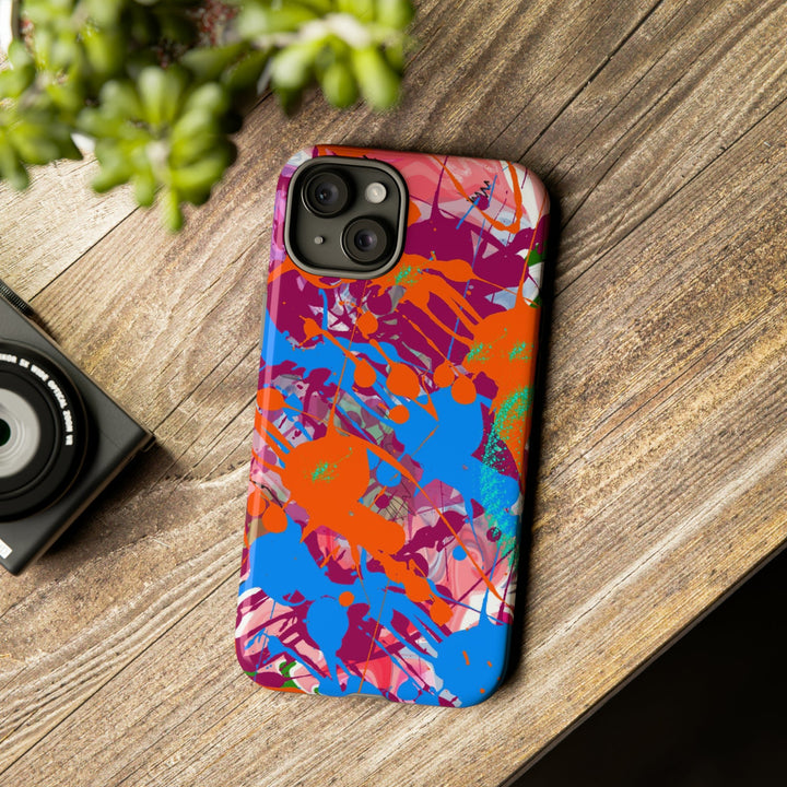 Cute IPhone Case | iPhone 15 Case | iPhone 15 Pro Max Case, Iphone 14 Case, Iphone 14 Pro Max Case IPhone Case for Art Lovers Fall Paint Splash - Studio40ParkLane