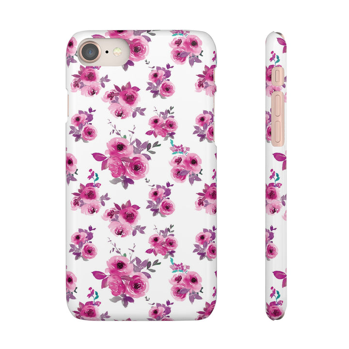 Sleek Snap Flowers Gift for Her Cute Phone Case for iPhone 16 15 14 13 12 11 X Xs Max Xr Pro Plus Samsung Galaxy S24 S23 S22 S21 S20 Ultra