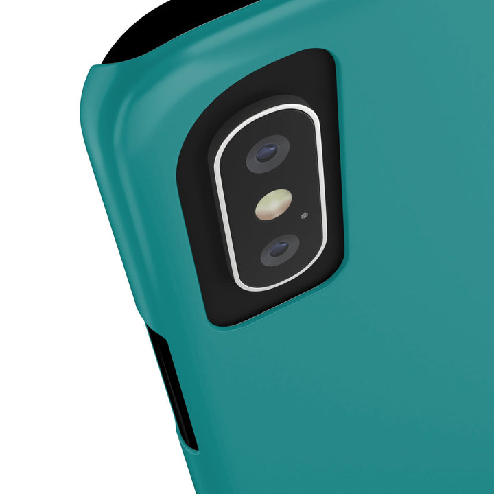 Slim Turquoise Blue Gift for Her Aesthetic Cute Phone Case for Iphone 16 - | iPhone 15 Pro Max Case | iPhone 14 Case 13 12 11 10 9 8 7 - Studio40ParkLane