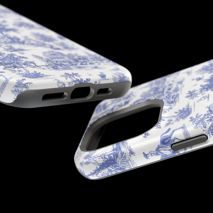Magsafe French Toile Personalized Initial Custom Gift Cute Phone Cases for Iphone 16 Pro Max | iPhone 15, Pro Max Case, Iphone 14, 13, 12, 11, 10 - Studio40ParkLane