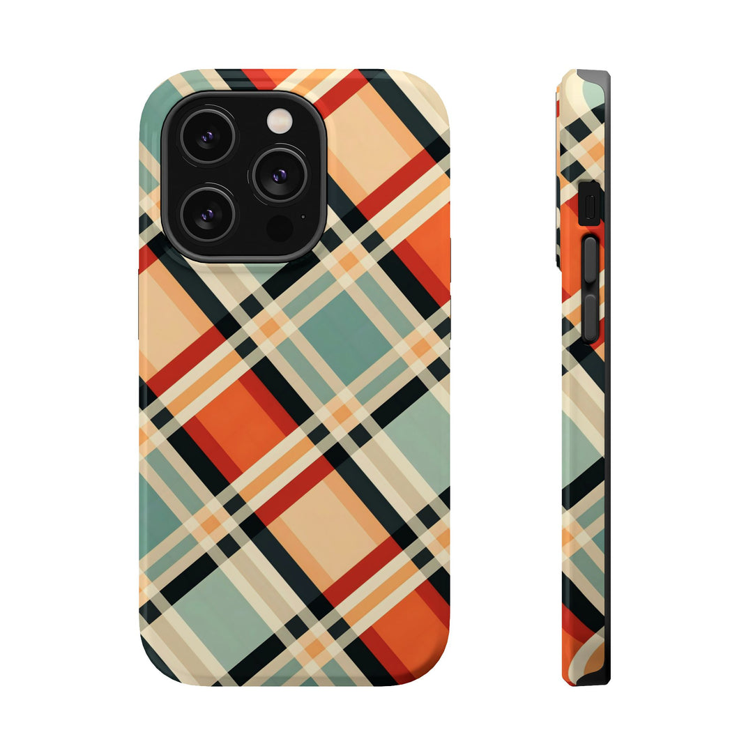 Checkered Plaid Magsafe Gift for Her Cute Phone Case for Iphone, | iPhone 16 | iPhone 15 Pro Max, Iphone 14 Pro Max, 13 12 11 10 9 8 7 - Studio40ParkLane