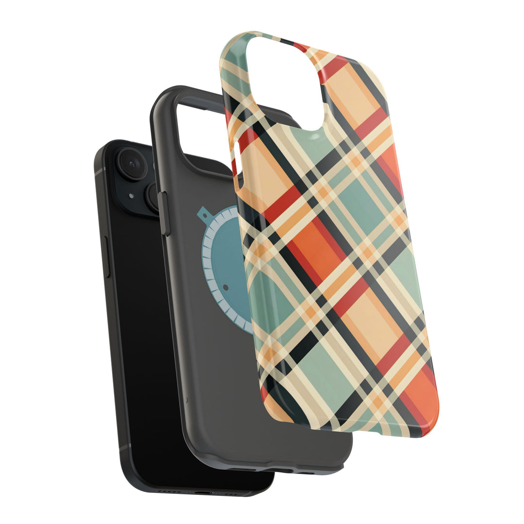 Checkered Plaid Magsafe Gift for Her Cute Phone Case for Iphone, | iPhone 16 | iPhone 15 Pro Max, Iphone 14 Pro Max, 13 12 11 10 9 8 7 - Studio40ParkLane