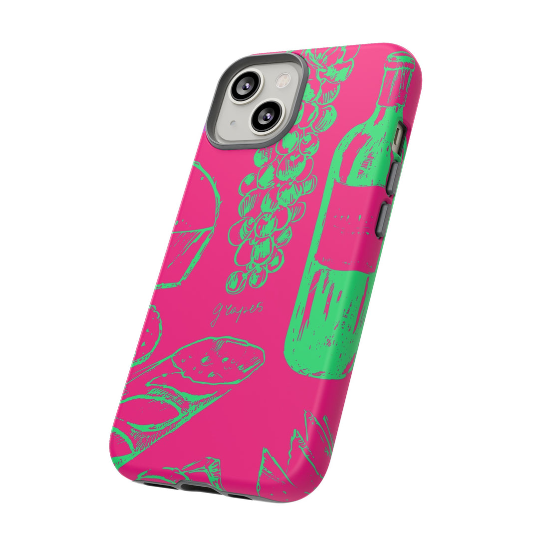 Impact Resistant, Italian French, Cute Phone Cases for Samsung S24, S23, S22, S21, IPhone 15 pro Iphone 14 pro Iphone 13 IPhone 12 Iphone 11 - Studio40ParkLane